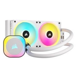 Hibridni hladnjak za procesor CORSAIR H100I (Bijela, 12 cm)