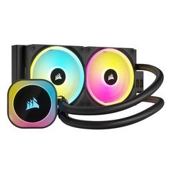 Tekuće hlađenje procesora CORSAIR H100I (12 cm, crna)