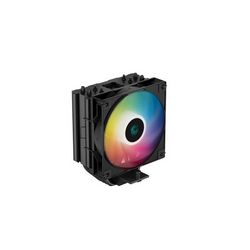 Hladnjak za procesor DEEPCOOL AG400 A-RGB (crno-bijeli, promjer 12 cm, 1 komad)