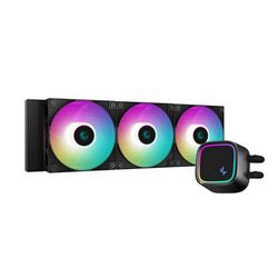 Tekući hladnjak za procesor DEEPCOOL LE720 (sve-u-jednom, 12 cm, crna)