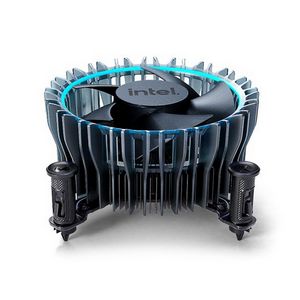 Intel Laminar RM1 Processor Air cooler Black, Blue