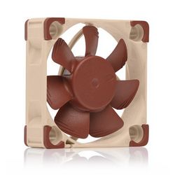 Ventilator za kućište računala Noctua NF A4x10 PWM (4 cm, bež-crveni)