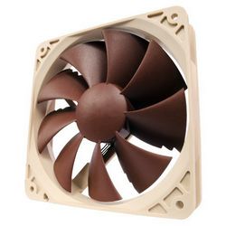 Ventilator za kućište računala Noctua NF-P12 PWM (12 cm, smeđi-bijeli, 1 komad)