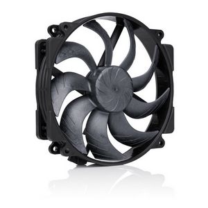 NF-A14x25r G2 PWM chromax.black - Next-gen round 140mm fan (black)