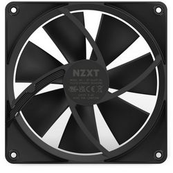 Ventilator za računalno kućište NZXT F140 RGB (crna, 14 cm, 1 komad)
