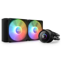 Tekući hladnjak za procesor NZXT Kraken 240 RGB (crna, sve-u-jednom, 12 cm, 1 komad)