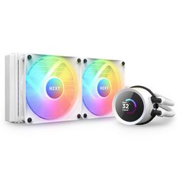 Vodeno hlađenje za procesor NZXT Kraken 240 RGB (all in one, 12 cm, 1 komad) bijeli