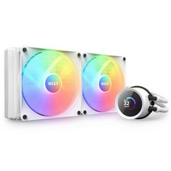 Vodeno hlađenje za procesor NZXT Kraken 280 RGB (all in one, 14 cm, 1 komad) bijeli