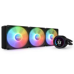 Tekući hladnjak za procesor NZXT Kraken Elite 360 RGB (Crna, All-in-one, 12 cm, 1 komad)