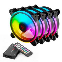Ventilator SAVIO Fan-01 ArgB (4 komada, 120 mm) s kontrolerom i daljinskim upravljačem