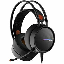Gaming slušalice CANYON GH-8A black orange