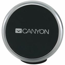 Canyon CH-4 Car Holder for Smartphones,magnetic suction function ,with 2 plates(rectangle/circle) crna ,40*35*50mm 0.033kg
