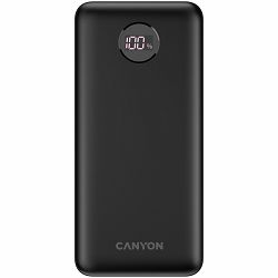CANYON PB-2002 Power bank 20000mAh Li-poly battery, Input Type-C 5V3A,9V2A,18W , Output Type-C：5V3A,9V2.2A,12V1.5A,20W, Output USBA1/USBA2：5V3A,5V/4.5A,4.5V/5A,9V2A,12V1.5A,22.5W147.5*69*28.6mm, 0.4