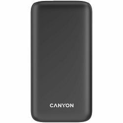 Power bank CANYON 30000mAh Li-poly battery, Input Micro: DC5V/2A, 9V/2A Input Type c PD :DC5V/3A, 9V/2A Output Type C PD:5V/3A,9V/2.2A,12V/1.5AOutput USB A1+USBA 2: 5V3A,5V/4.5A,4.5V/5A,9V2A,12V1.5A,2