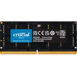 Memorija za Laptop CRUCIAL 16GB DDR5-5600 SODIMM CL46 (1.1V)