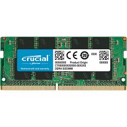 Memorija CRUCIAL 8GB DDR4-3200 SODIMM (PC4-25600, CL22, 1.2V)