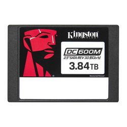 SSD Kingston Technology DC600M (2.5", 3840 GB, Serial ATA III, 3D TLC NAND)