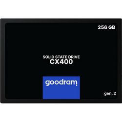 SSD disk Goodram CX400 gen.2 (2.5", 256 GB, Serial ATA III, 3D TLC NAND)