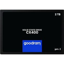 SSD disk GOODRAM CX400 Gen. 2 2TB SATA III 2,5 (2TB, SATA III, 2,5)