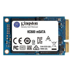 SSD disk KINGSTON KC600 (256GB, SATA3, mSATA)