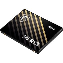 SSD MSI SPATIUM S270 SATA 2.5 (480 GB, 2.5", Serial ATA III, 3D NAND)
