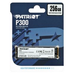 SSD PATRIOT P300 (M.2, PCI-EX4, NVME, 256GB)