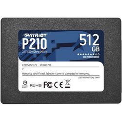 SSD PATRIOT (P210, 2.5", 512GB, SATA III)