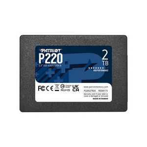 SSD Patriot P220 (2 TB, SATA3, 2.5") P220S2TB25