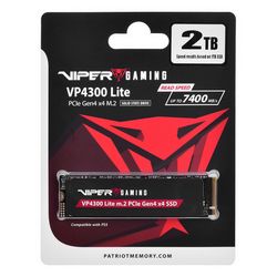 SSD PATRIOT Viper VP4300L (M.2 PCI-Ex4 NVMe, 2TB, 7.2 / 6)