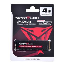 SSD PATRIOT Viper VP4300L (M.2, PCI-Ex4, NVMe, 4TB)