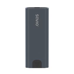 Eksterno kučište za SSD SAVIO AK-67 (M.2 NVMe, USB-C 3.1) sivo