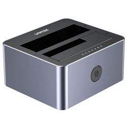 Klonska stanica UNITEK model 2X SATA 2.5" 3.5" USBC 10GB (podrška za 2.5" i 3.5" SATA, USB-C, 10GB)