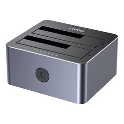 Stanica za kloniranje UNITEK Model Clone Station Disc 2x SATA 2,5/3,5" USB 5GB (USB 5GB, podržava 2,5/3,5" SATA diskove)