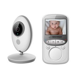 LCD Baby Monitor ESPERANZA EHM003 (2.4") bijeli
