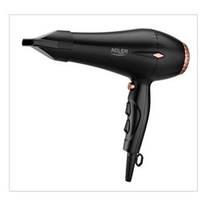 Adler hair dryer 2000 W black-gold
