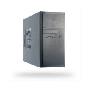 Chieftec HT-01B-350GPB 350W USB3 mATX case with power supply