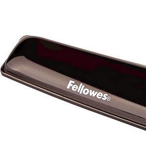 Fellowes Crystal™ Gel Keyboard Wrist Rest, Black