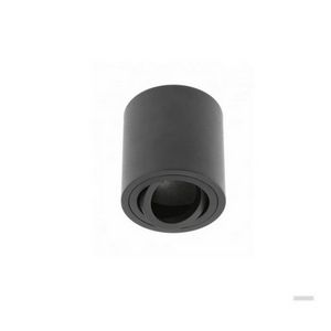 GTV ceiling lamp AVEIRO BIS 1xGU10 230V IP20 round, black