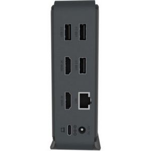Icybox IB-DK2261AC Docking USB-C and USB-A docking station with two video outputs