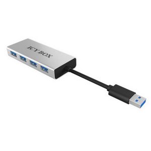 ICXBOX 4 Port Hub with USB 3.0 Type connection
