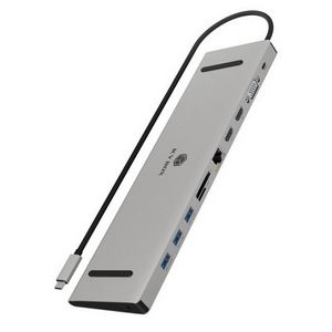 Icybox IB-DK2106A-CPD docking station with Power Delivery 100W