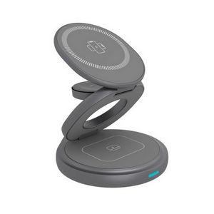 Icybox 3in1 wireless magnetic charger for phones and watches