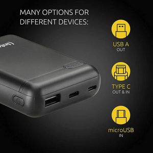 Intenso XS 10000mAh Portable Battery - Black
