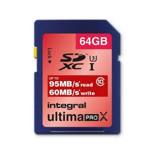 Integral memory card UltimaPro X SDHC 64GB Class 10
