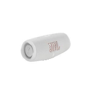 JBL Charge 5 wireless Bluetooth speaker, white