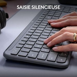 Logitech keyboard Signature Slim K950, graphite, SLO Mr.