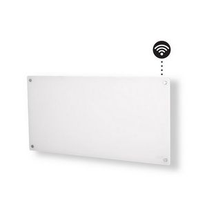 MILL panel convection radiator Wi-Fi 900W white glass GL900WIFI3