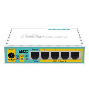 MikroTik hEX PoE lite router (RB750UPr2)