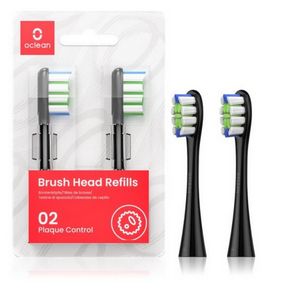Oclean Plaque Control two attachments for electric toothbrush black