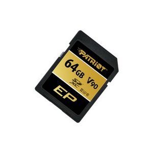 Patriot 64GB SDXC UHS-II Class10 SD card, 300/260 MB/s.